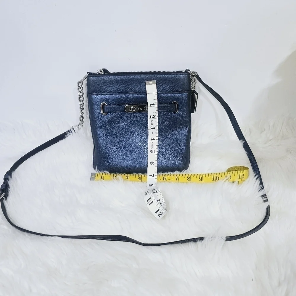 Coach blue crossbody